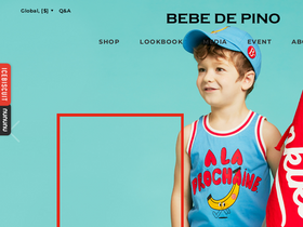 'bebedepino.com' screenshot