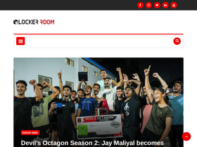'lockerroom.in' screenshot