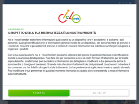 'cicloweb.it' screenshot