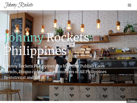 'johnnyrockets.com.ph' screenshot