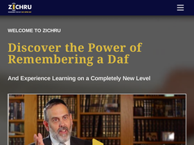 'zichru.com' screenshot