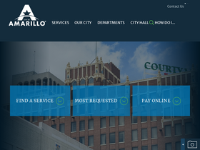 'amarillo.gov' screenshot