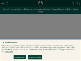 'thebodyshop.com' screenshot