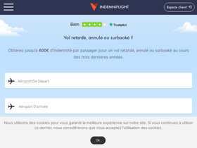 'indemniflight.com' screenshot