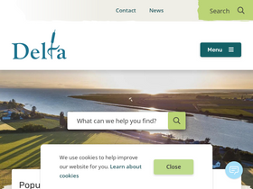 'delta.ca' screenshot