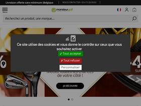 'monsieurgolf.com' screenshot