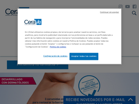 'cerave.es' screenshot