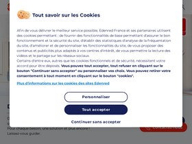 'edenred.fr' screenshot