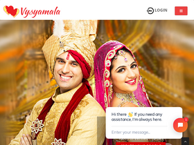 'vysyamala.com' screenshot