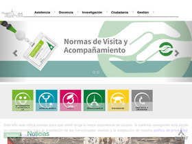 'hospitaluvrocio.es' screenshot