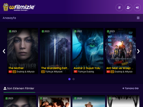 'wfilmizle.tv' screenshot