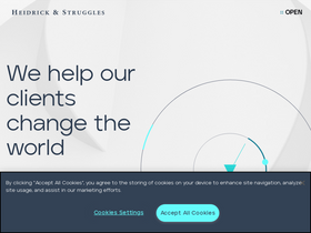 'heidrick.com' screenshot