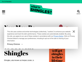 'whatisshingles.com' screenshot