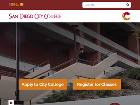 'sdcity.edu' screenshot
