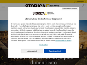 'storicang.it' screenshot