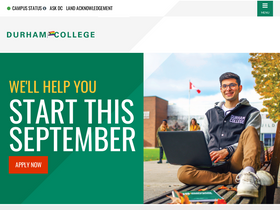 'durhamcollege.ca' screenshot