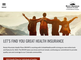 'rmhp.org' screenshot