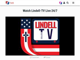 'frankspeech.com' screenshot