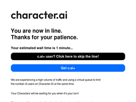 Character AI -  An AI platform for engaging in natural, open-ended conversations and creative tasks.