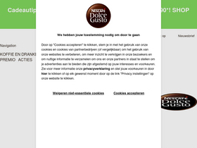 'dolce-gusto.nl' screenshot