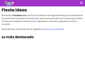 'fiestaideasclub.com' screenshot