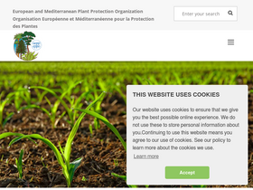 'eppo.int' screenshot