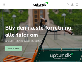 uptur.dk homepage screenshot
