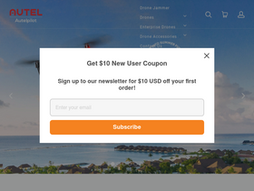 'autelpilot.com' screenshot