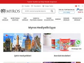 'myros.com' screenshot