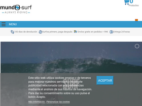 'mundo-surf.com' screenshot