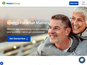 'shipleyenergy.com' screenshot