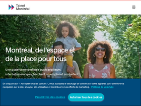 'talentmontreal.com' screenshot