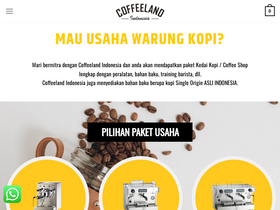 'coffeeland.co.id' screenshot