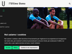 'ultimouomo.com' screenshot