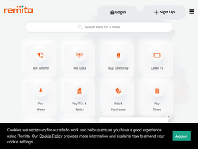 'remita.net' screenshot
