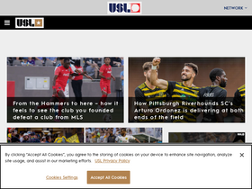 'uslchampionship.com' screenshot