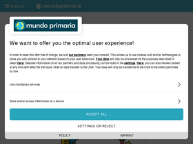 'mundoprimaria.com' screenshot