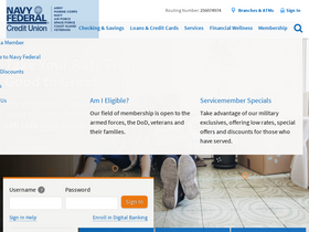 'nfcu.org' screenshot