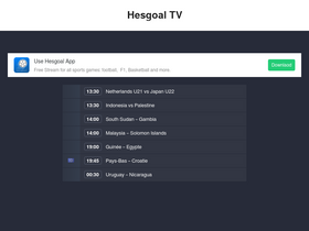 hesgoal.com Competitors - Top Sites Like hesgoal.com