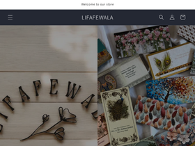 lifafewala.com homepage screenshot
