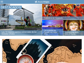 'absolutviajes.com' screenshot