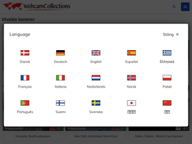'webbkameror.se' screenshot