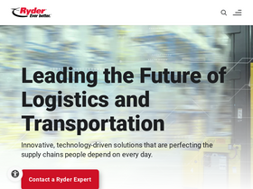 'ryder.com' screenshot
