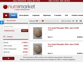 'numimarket.pl' screenshot