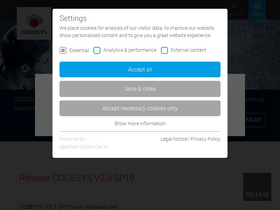 'codesys.com' screenshot