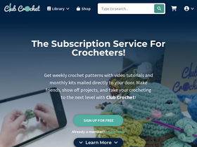 'clubcrochet.com' screenshot