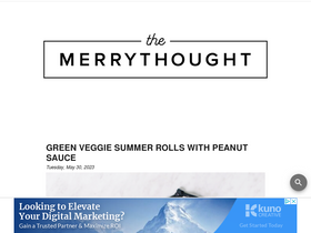 'themerrythought.com' screenshot