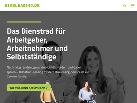 'bikeleasing.de' screenshot