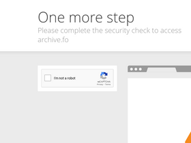 'archive.fo' screenshot