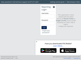 'paireports.com' screenshot